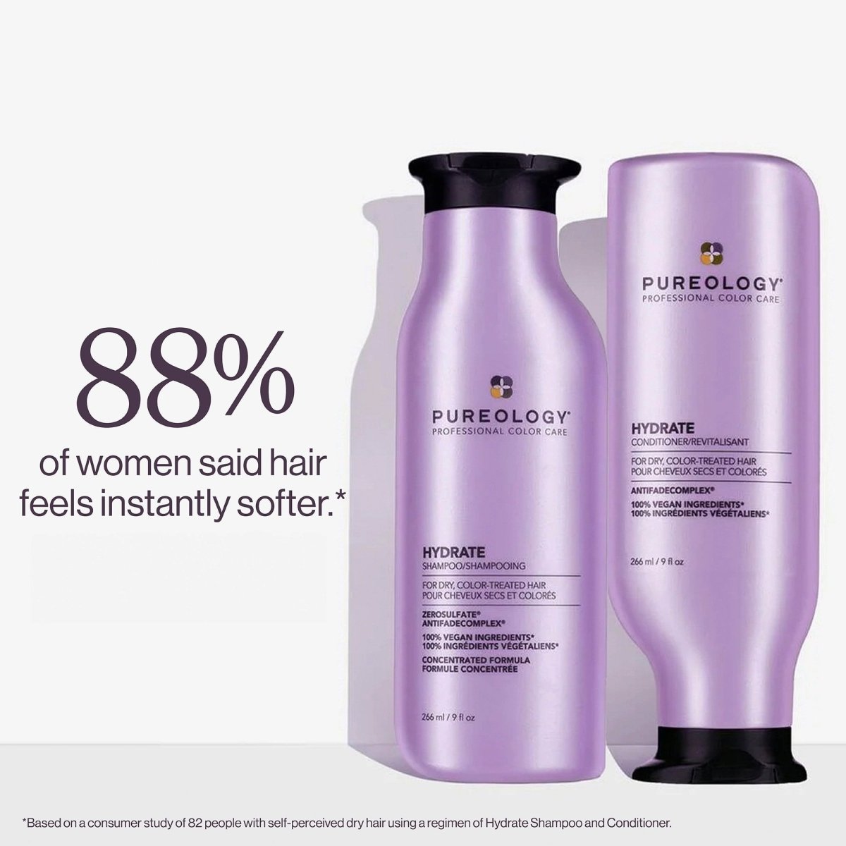 PUREOLOGY_Hydrate Hair Care Set – Moisture - Rich Shampoo, Conditioner & Leave - In Treatment_Cosmetic World