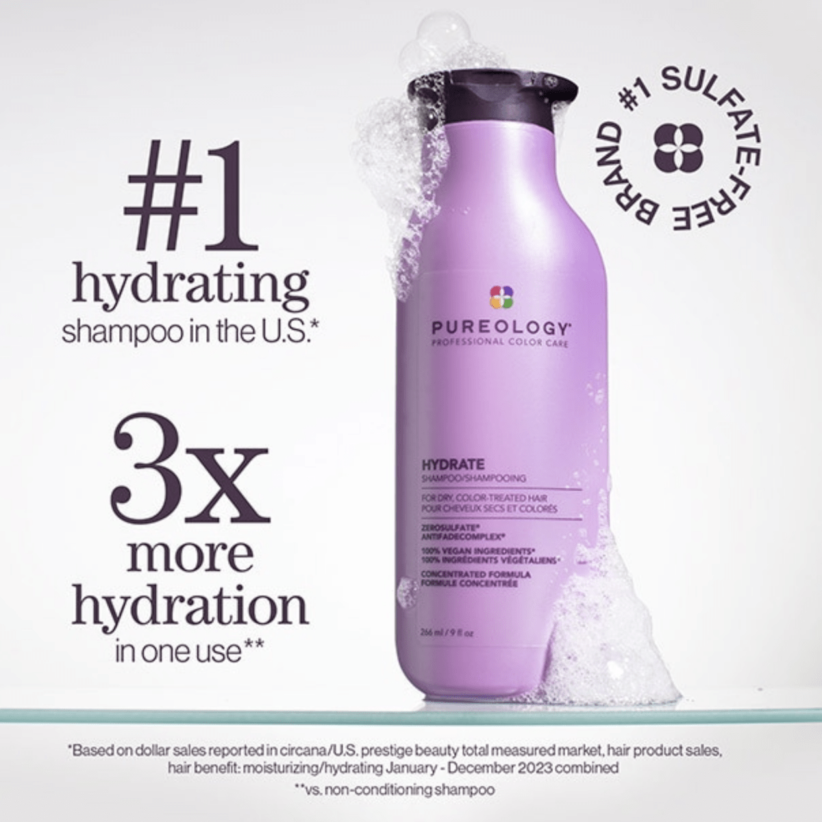 PUREOLOGY_Hydrate Shampoo_Cosmetic World