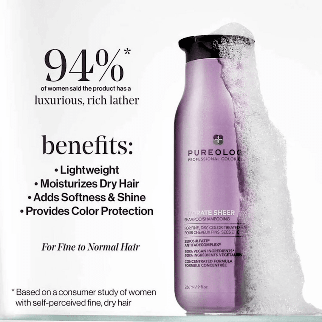 PUREOLOGY_Hydrate Sheer Shampoo_Cosmetic World