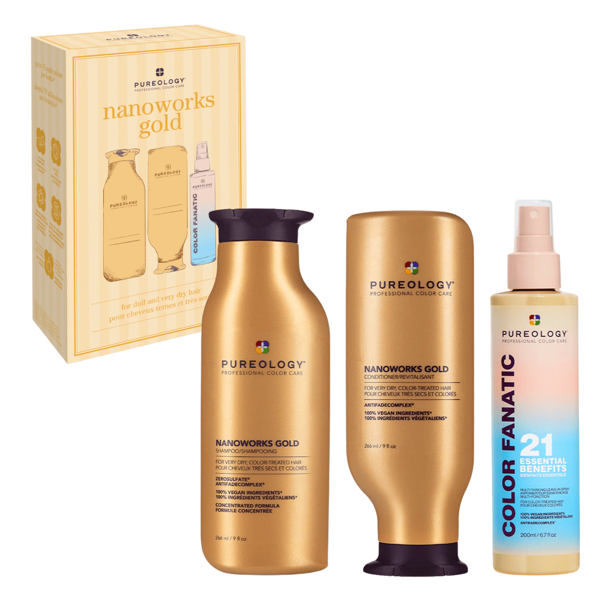 PUREOLOGY_Nanoworks Gold Shampoo Gift Set_Cosmetic World