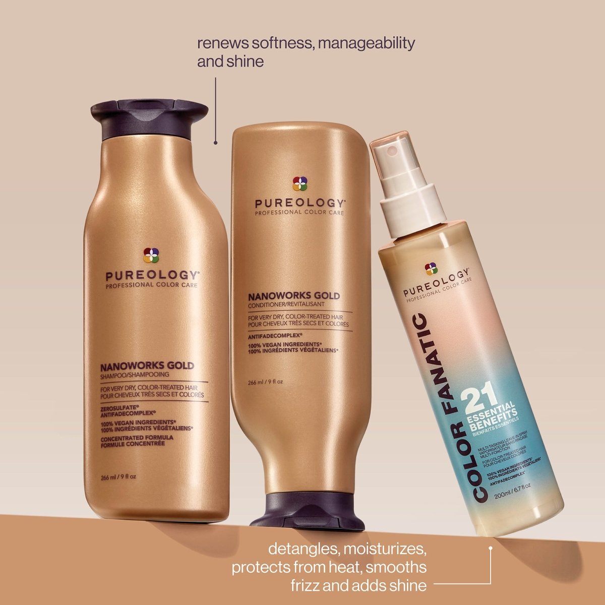 PUREOLOGY_Nanoworks Gold Shampoo Gift Set_Cosmetic World