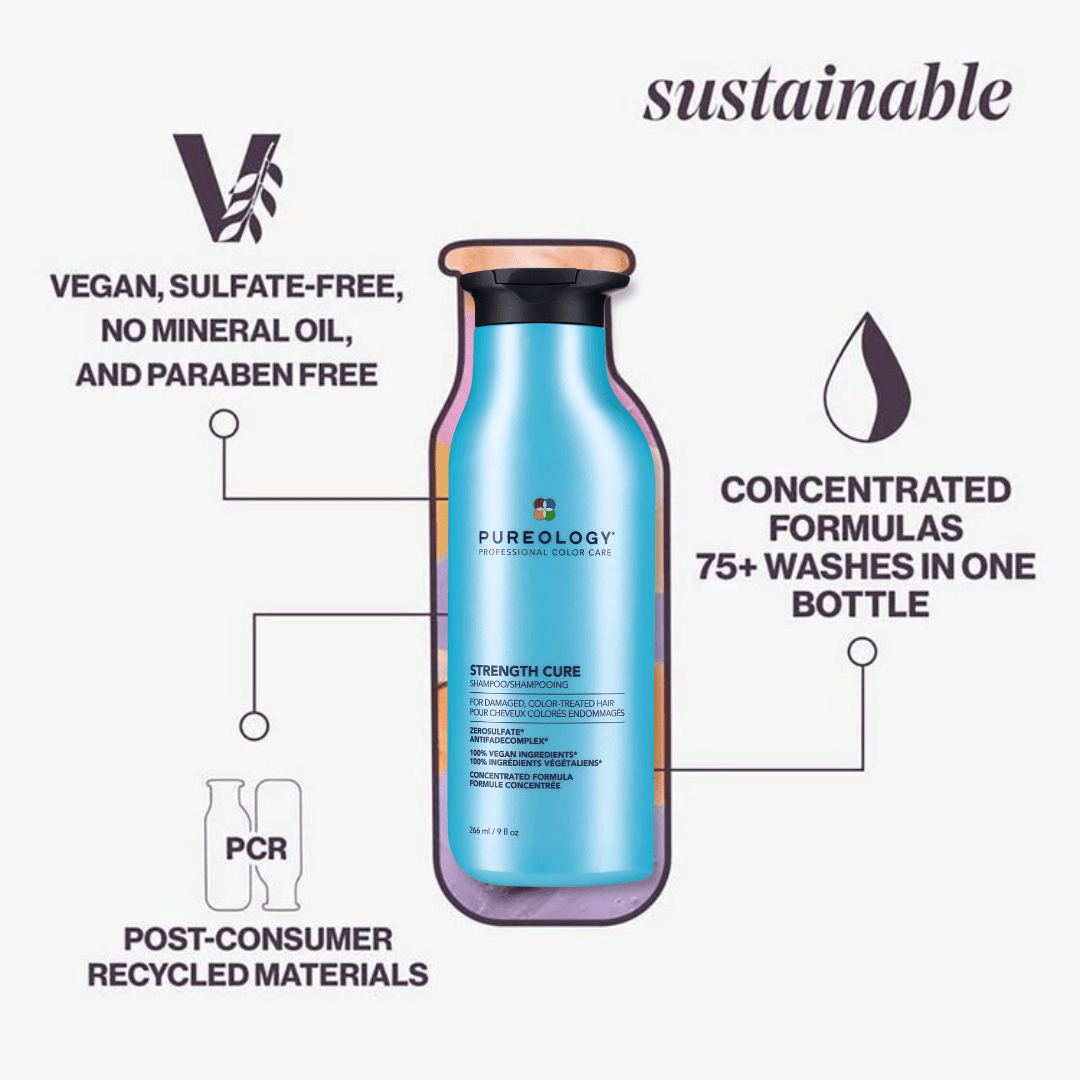 PUREOLOGY_Strength Cure Shampoo_Cosmetic World