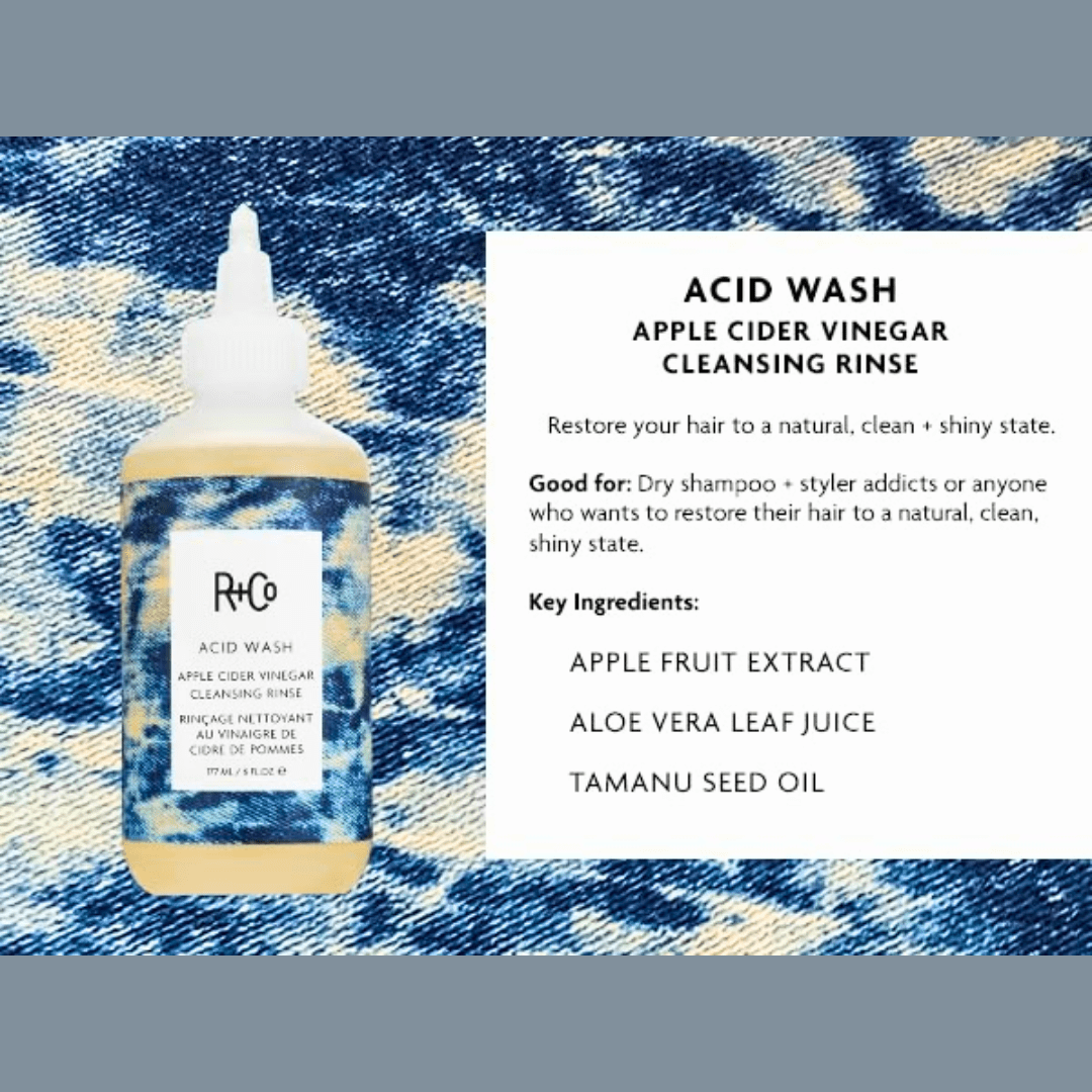 R+Co_Acid Wash Apple Cider Vinegar Cleansing Rinse 6oz_Cosmetic World