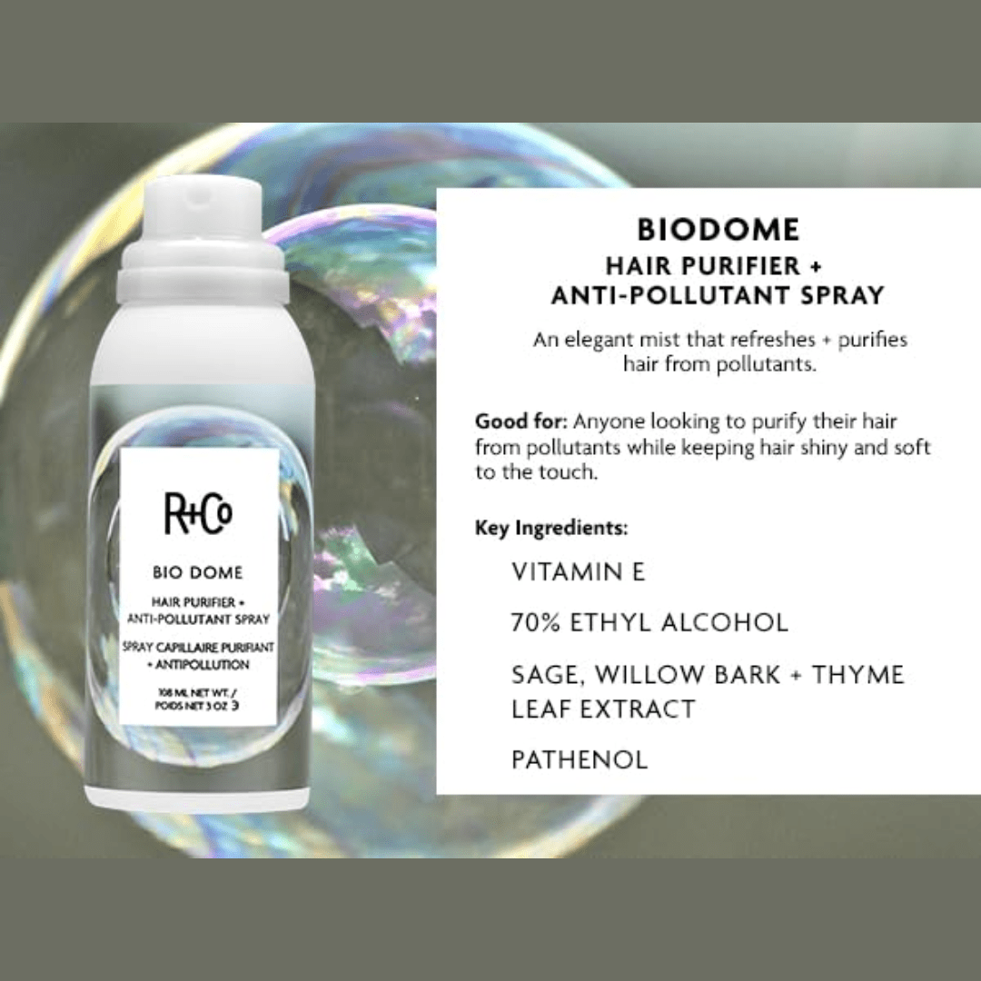 R+CO_Bio Dome Hair Purifier + Anti - Pollutant Spray_Cosmetic World