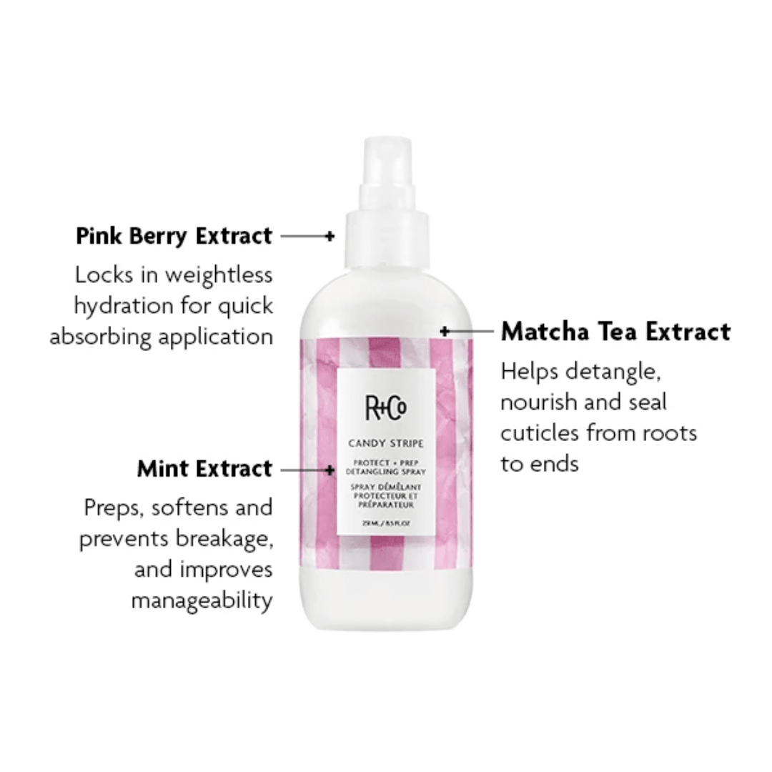 R+Co_Candy Stripe Protect + Prep Detangling Spray_Cosmetic World