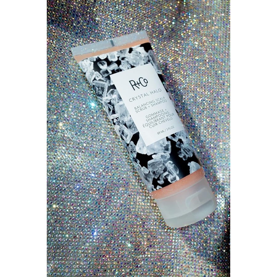 R+CO_Crystal Halo Balancing Scrub + Scrub Shampoo_Cosmetic World