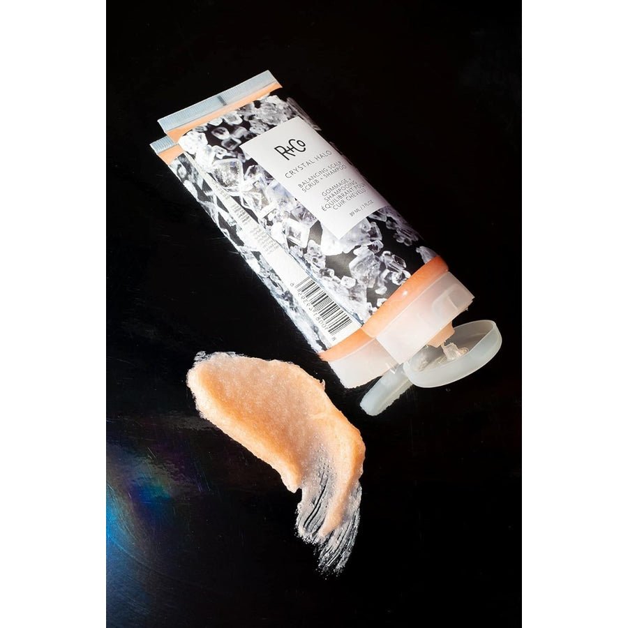 R+CO_Crystal Halo Balancing Scrub + Scrub Shampoo_Cosmetic World