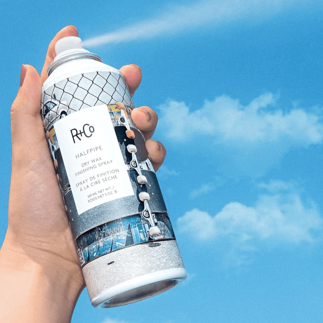 R+CO_Halfpipe Dry Wax Finishing Spray_Cosmetic World