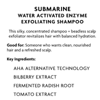 Thumbnail for R+CO_Submarine Water Activated Enzyme Exfoliating Shampoo_Cosmetic World