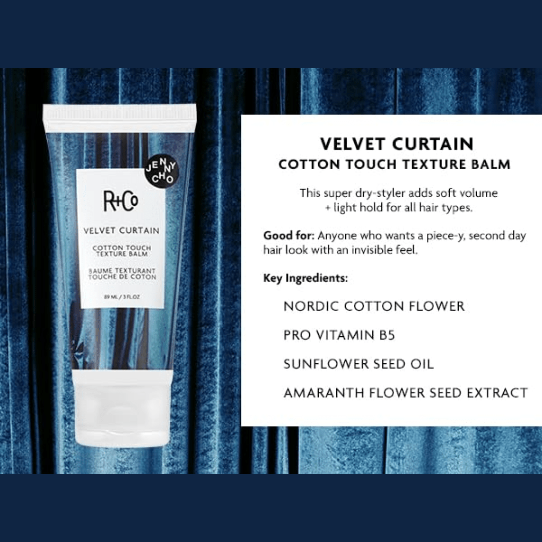 R+CO_Velvet Curtain Cotton Touch Texture Balm_Cosmetic World