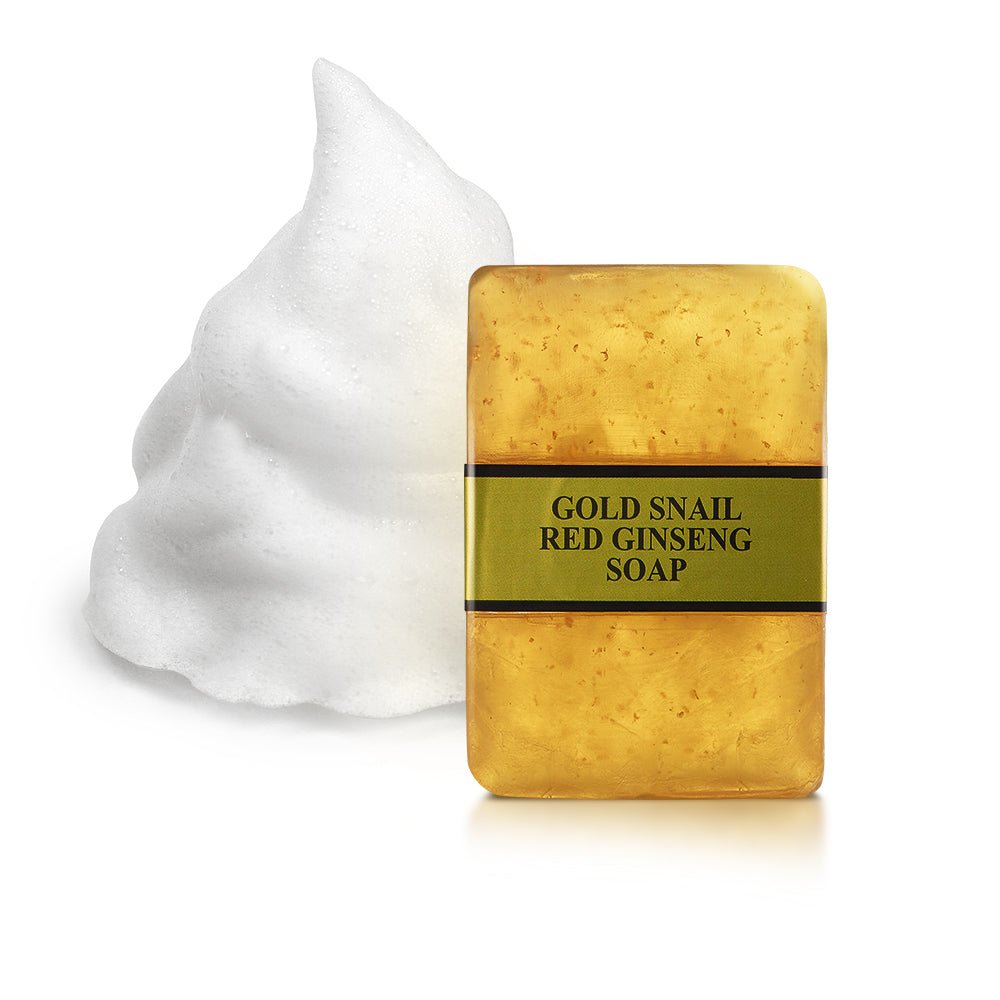 GOLD ENERGY SNAIL SYNERGY_Red Ginseng Soap_Cosmetic World