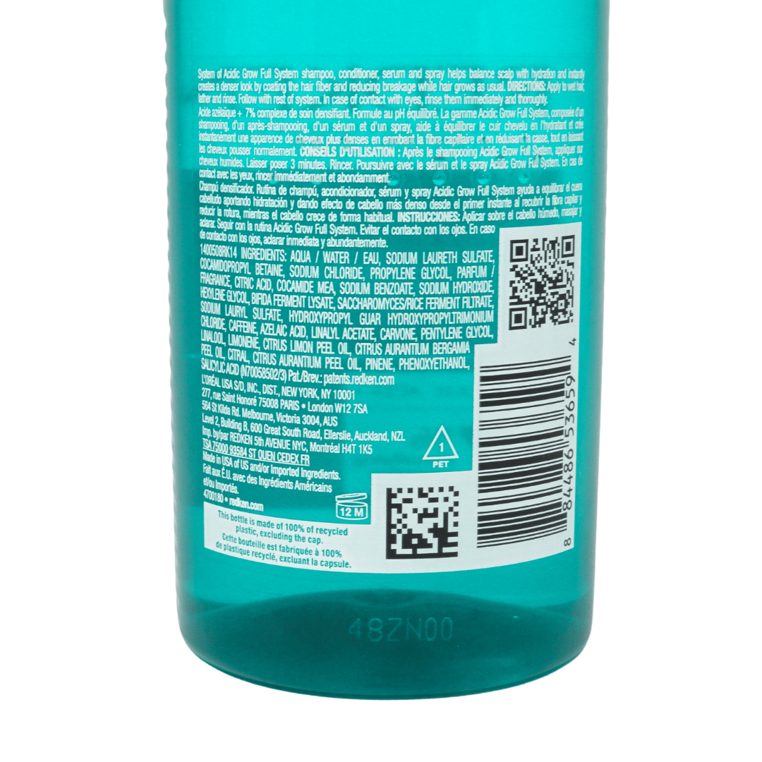 Redken_Acidic Grow Full System Density Shampoo_Cosmetic World