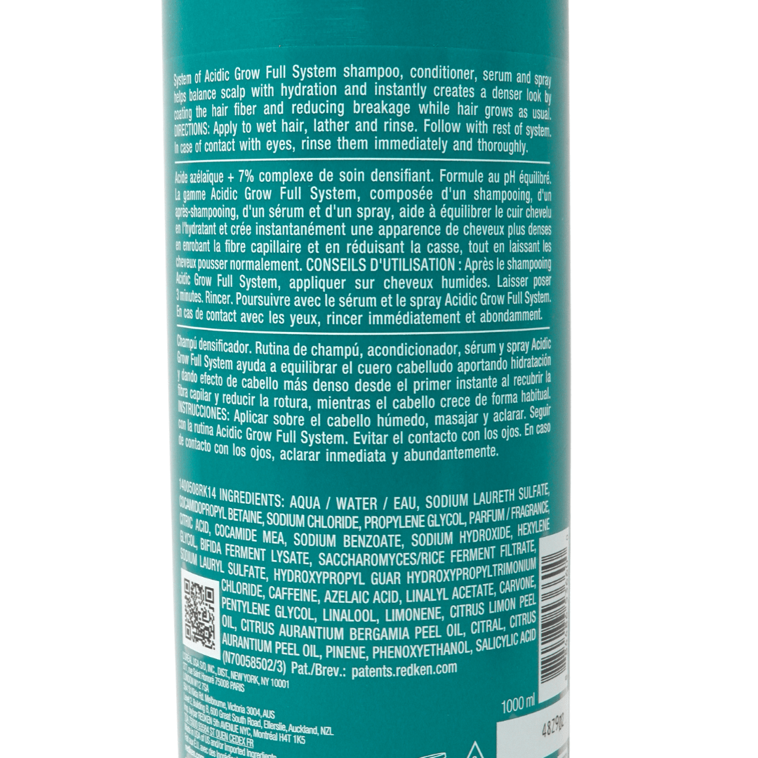 Redken_Acidic Grow Full System Density Shampoo_Cosmetic World