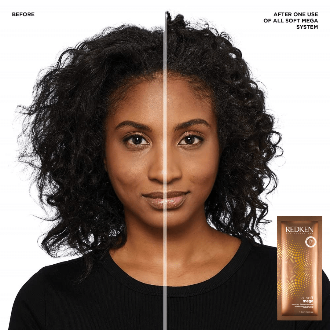 Redken_All Soft Mega Recovery Tissue Mask Cap 1 Sheet Mask Cap_Cosmetic World