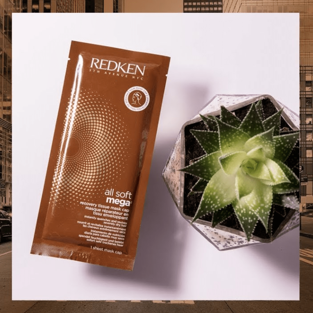 Redken_All Soft Mega Recovery Tissue Mask Cap 1 Sheet Mask Cap_Cosmetic World