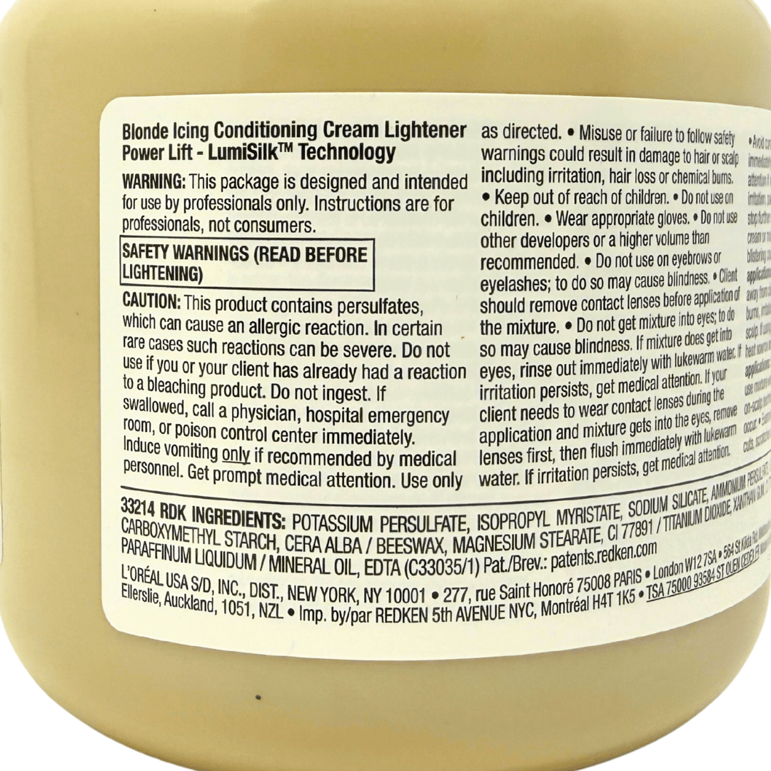Redken_Blonde Icing Conditioning Cream Lightener_Cosmetic World