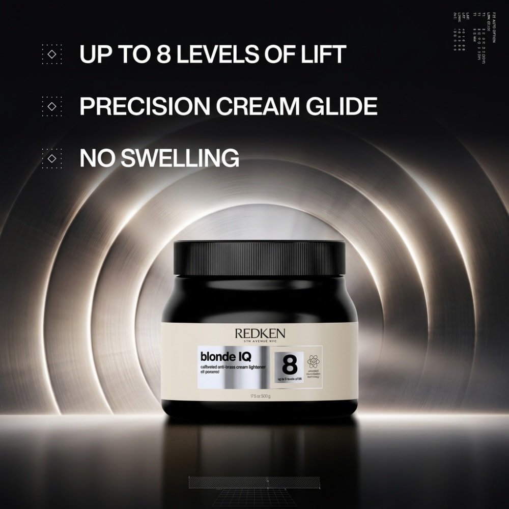 Redken - Blonde IQ_Blonde IQ Calibrated Anti-brass Cream Lightener 8_Cosmetic World