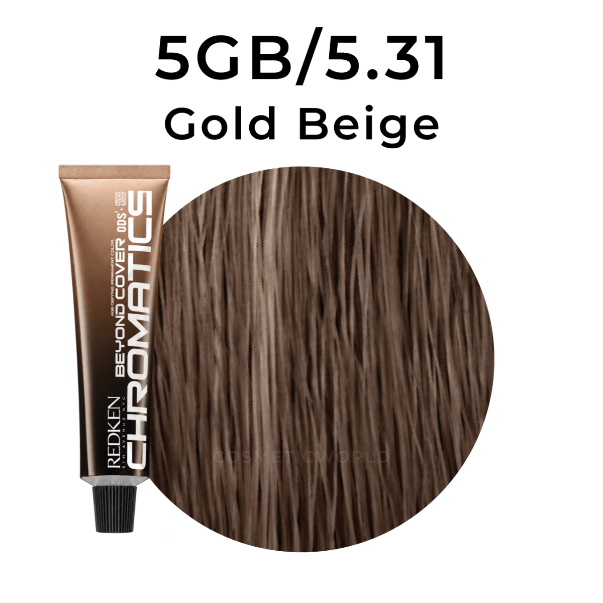 Redken - Chromatics_Chromatics Beyond Cover 5GB/5.31 Gold Beige_Cosmetic World