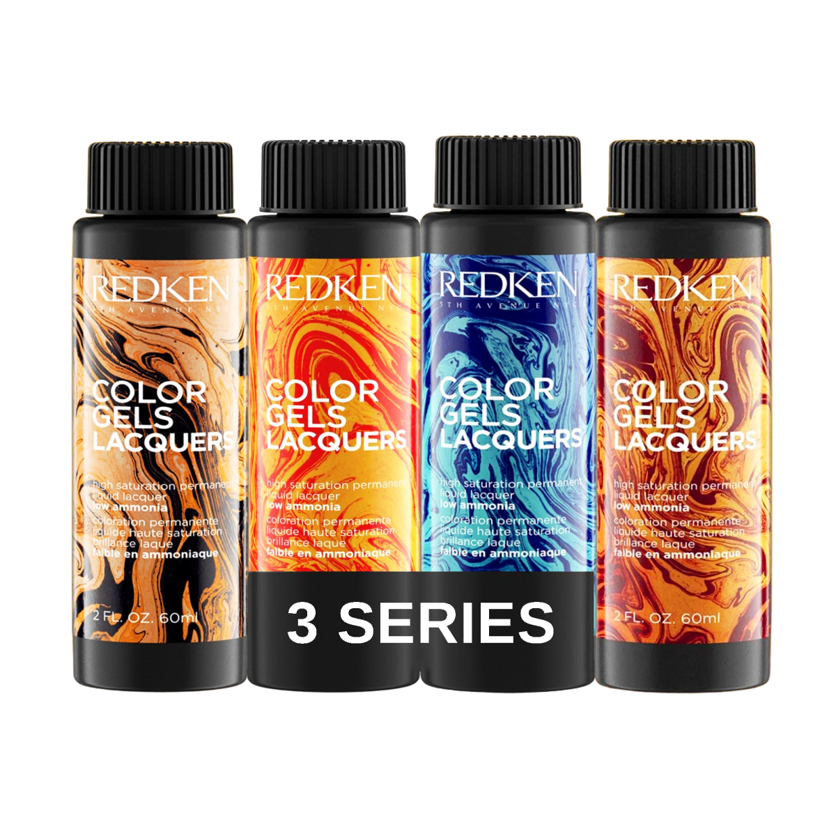 Redken - Color Gels_Color Gels Lacquers 3 Series Permanent Hair Color_Cosmetic World