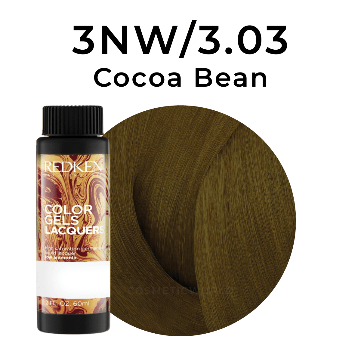 Redken - Color Gels_Color Gels Lacquers 3 Series Permanent Hair Color_Cosmetic World