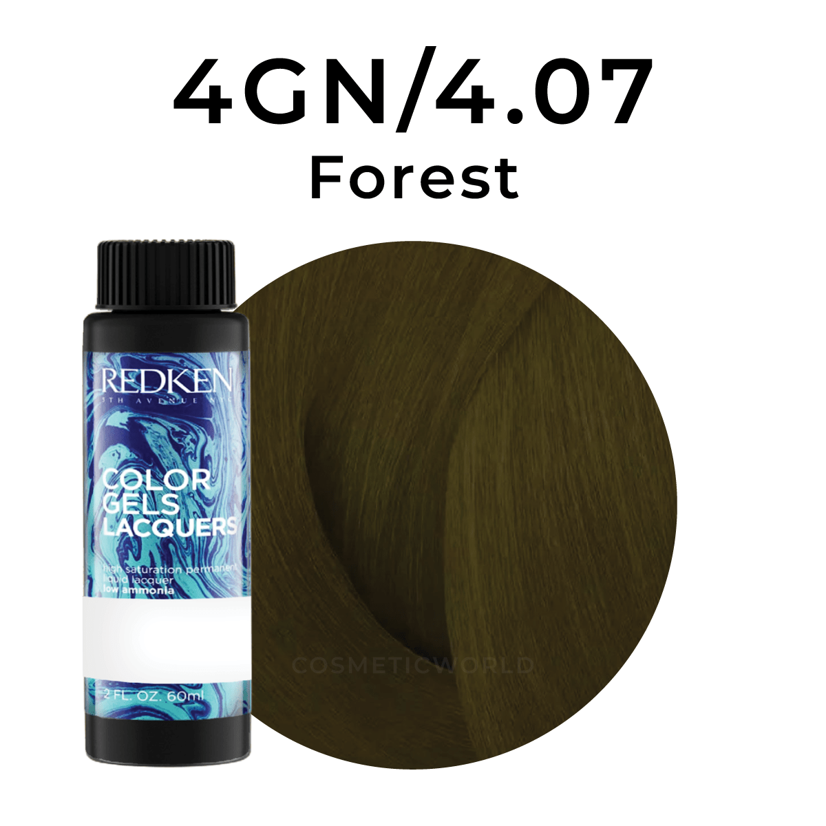 Redken - Color Gels_Color Gels Lacquers 4 Series Permanent Hair Color_Cosmetic World