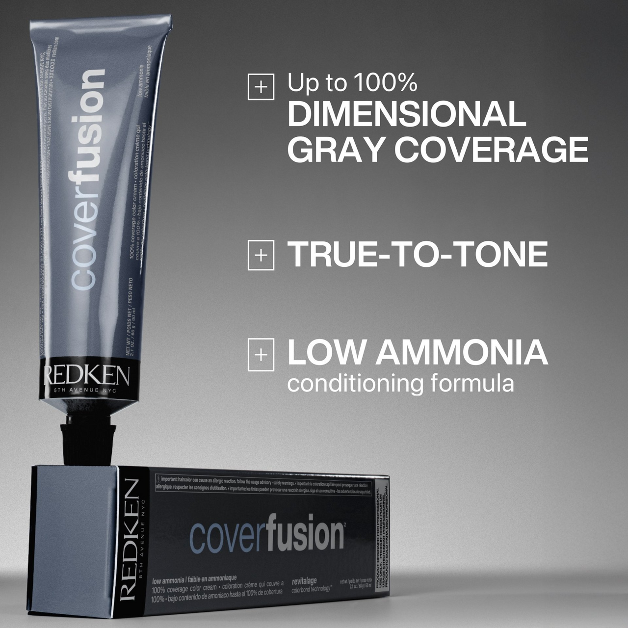 Tinte permanente para el cabello Cover Fusion