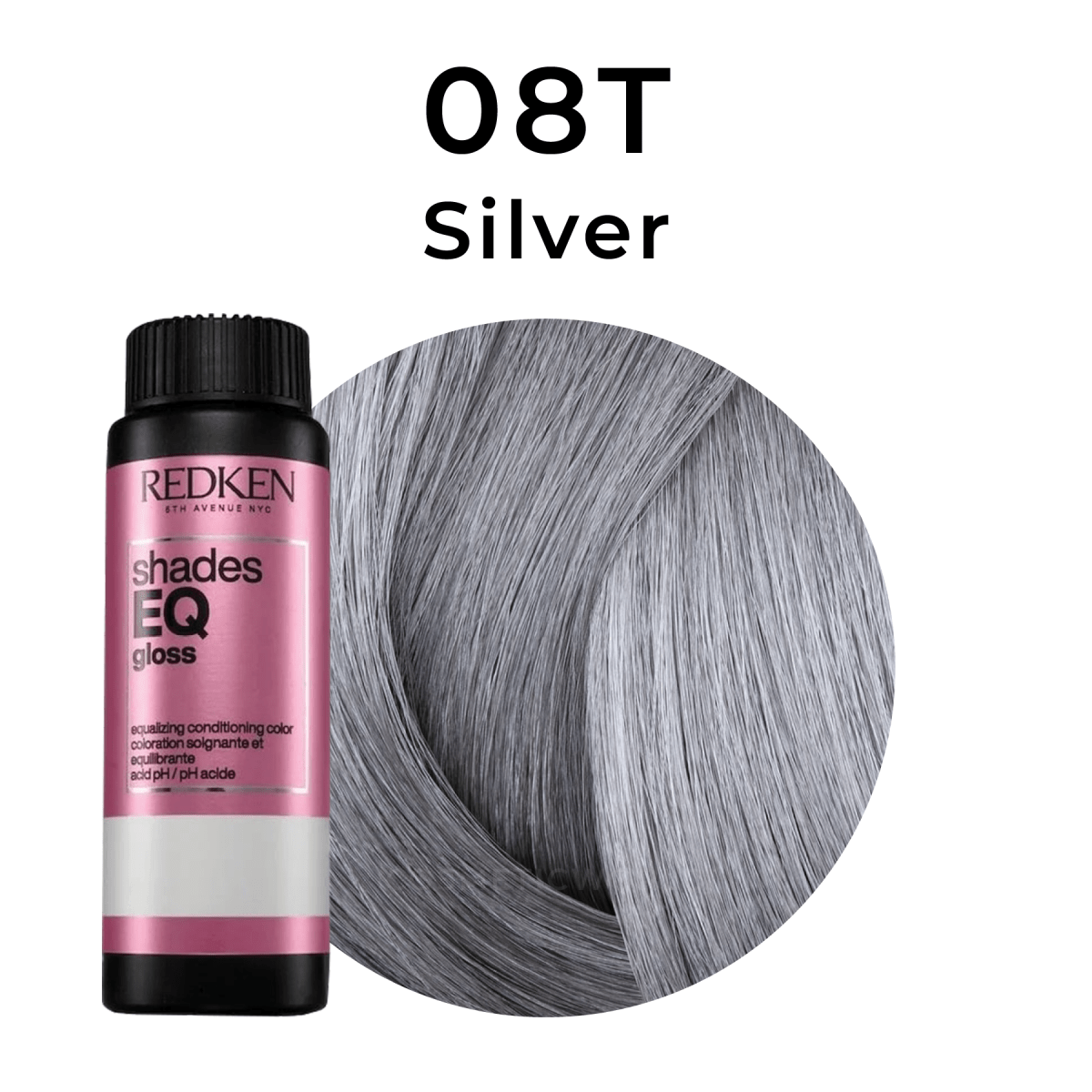 REDKEN - SHADES EQ_Shades EQ 08T Silver_Cosmetic World