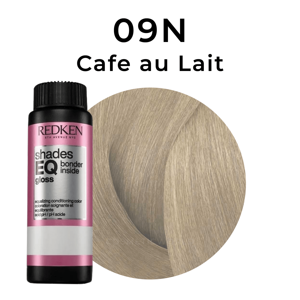 REDKEN - SHADES EQ_Shades EQ Bonder Inside 09N Café Au Lait_Cosmetic World