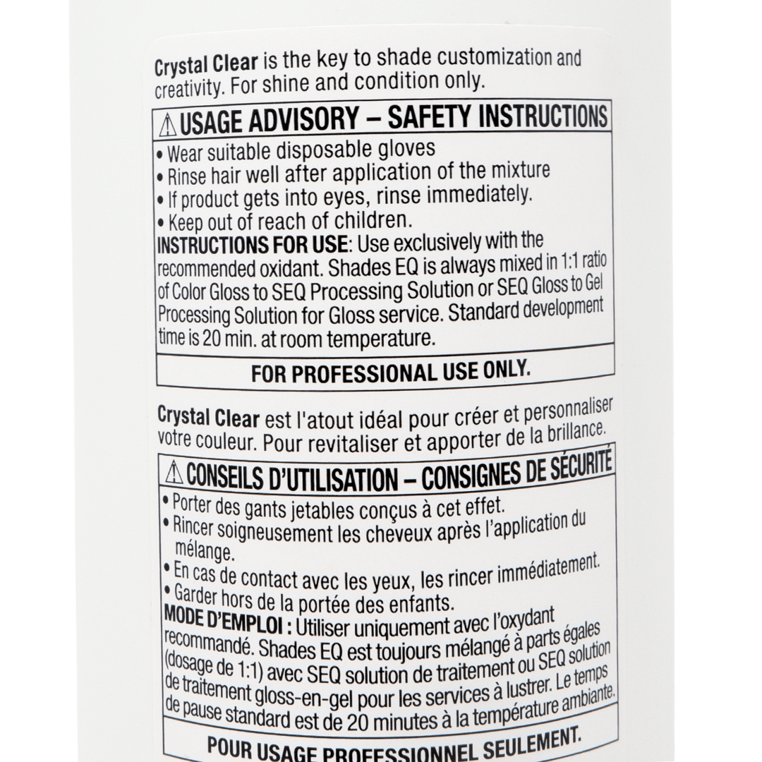 REDKEN - SHADES EQ_Shades EQ Crystal Clear 000_Cosmetic World