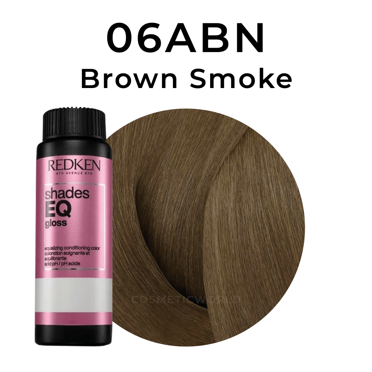 REDKEN - SHADES EQ_Shades EQ Gloss 06ABn Brown Smoke_Cosmetic World