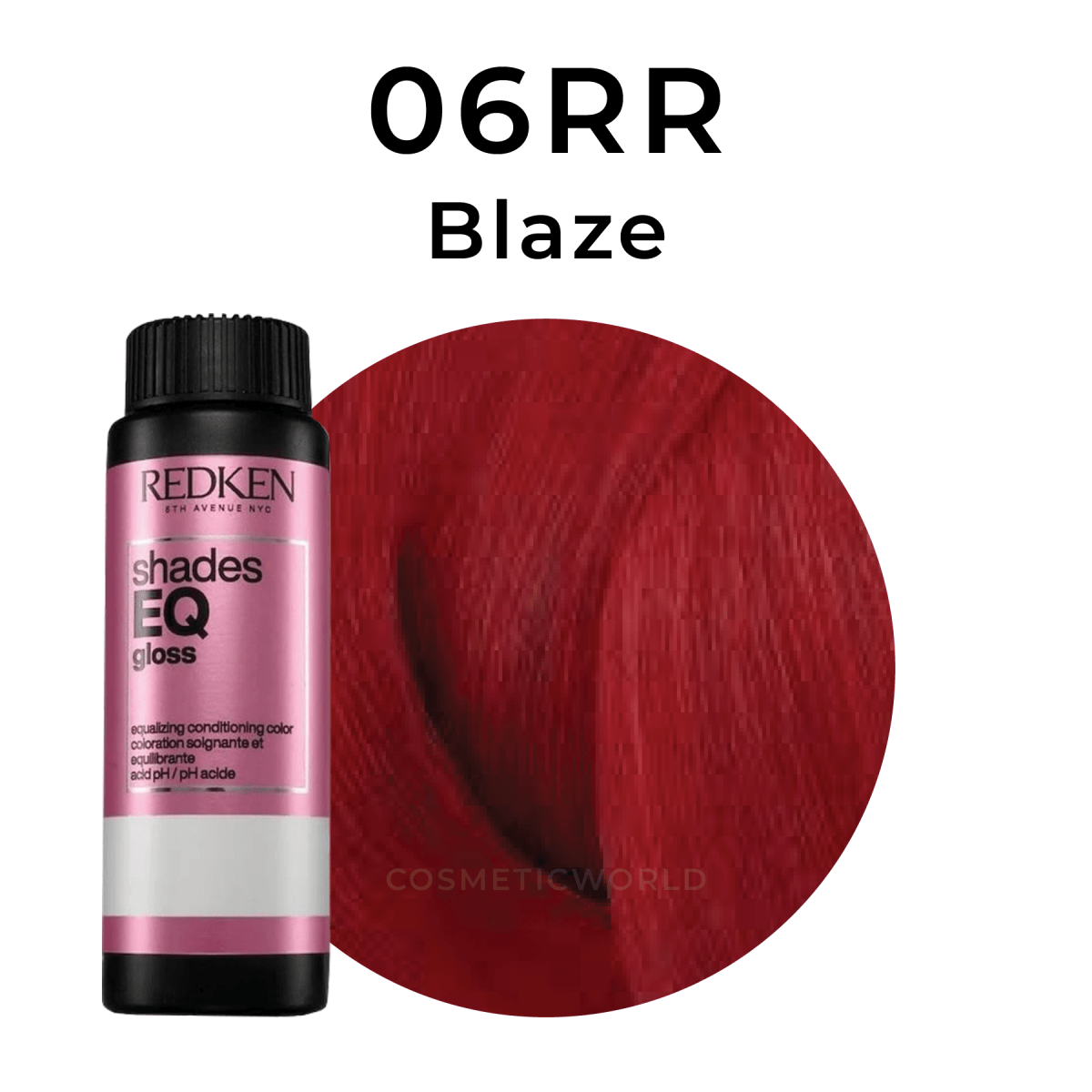 REDKEN - SHADES EQ_Shades EQ Gloss 06RR Blaze_Cosmetic World