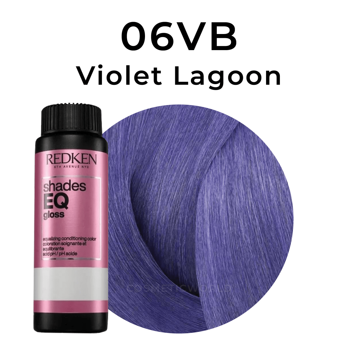 REDKEN - SHADES EQ_Shades EQ Gloss 06VB Violet Lagoon_Cosmetic World