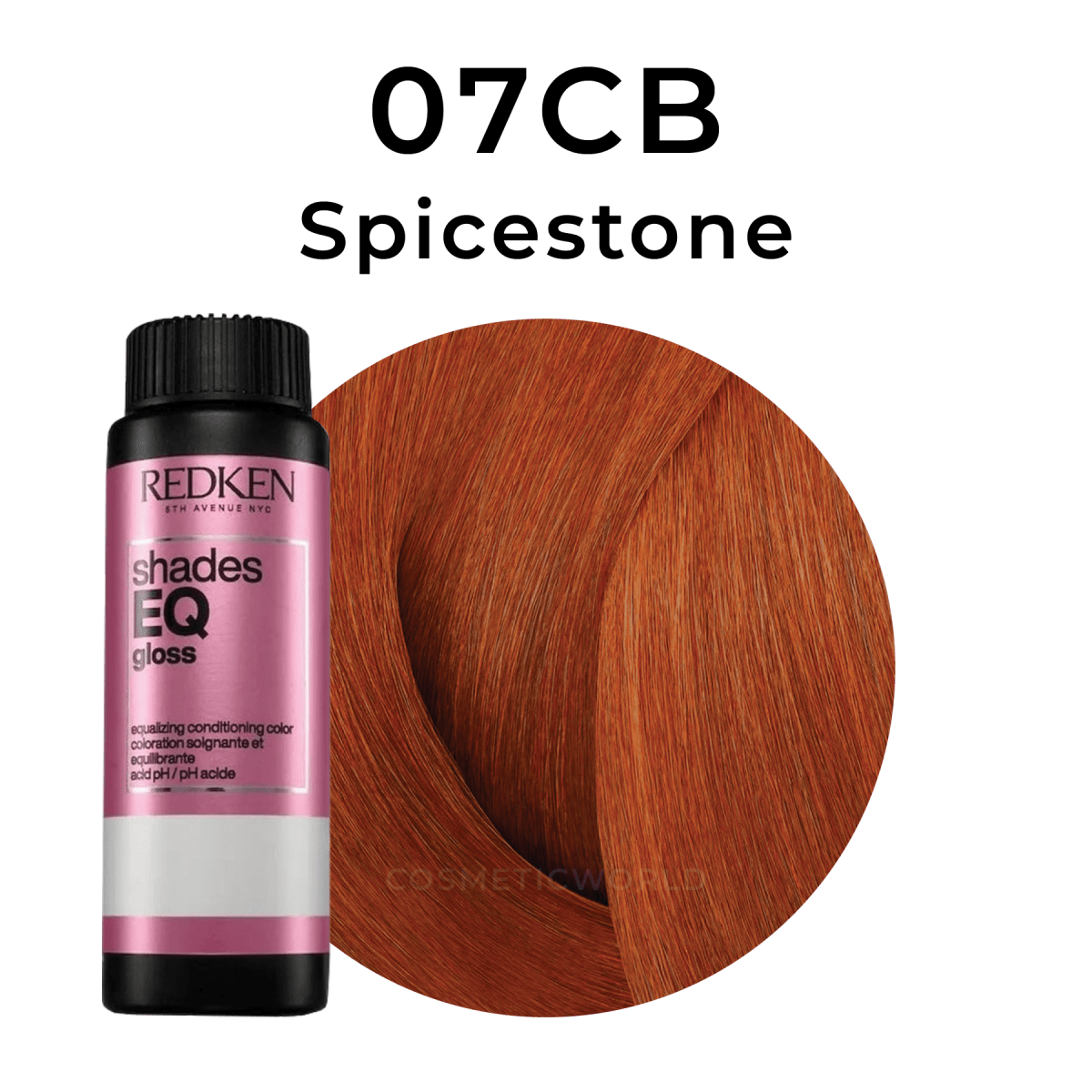 REDKEN - SHADES EQ_Shades EQ Gloss 07CB Spicestone_Cosmetic World