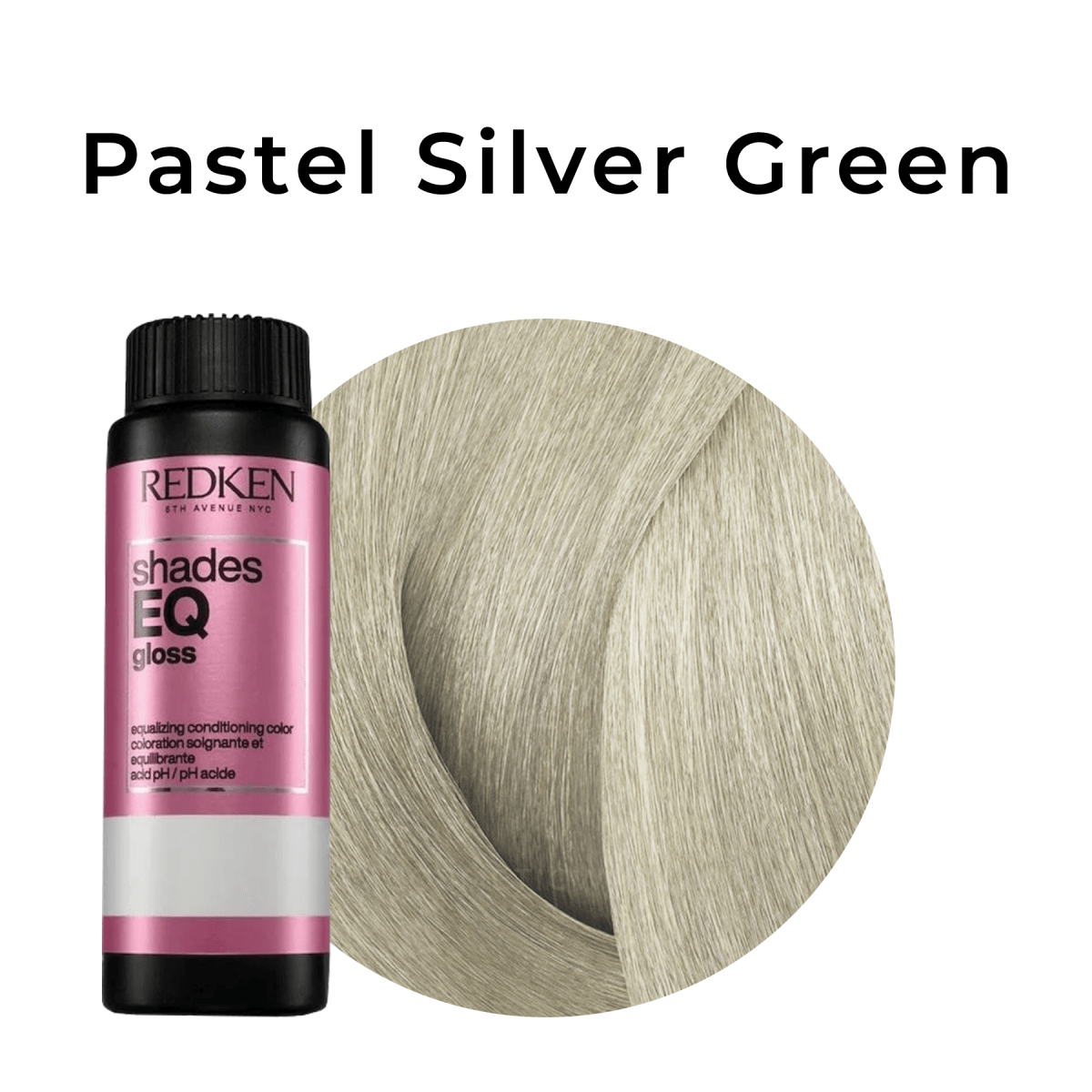 REDKEN - SHADES EQ_Shades EQ Pastel Silver Green_Cosmetic World