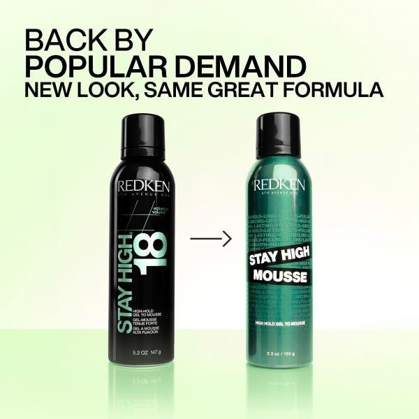 REDKEN_Stay High Mousse_Cosmetic World