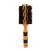 Thumbnail for REJUVEN8_Natural Boar Bristle Round Brush 6.5cm wide 23cm long Large_Cosmetic World