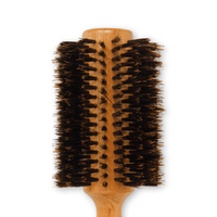 Thumbnail for REJUVEN8_Natural Boar Bristle Round Brush 6.5cm wide 23cm long Large_Cosmetic World