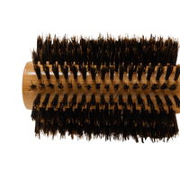Thumbnail for REJUVEN8_Natural Boar Bristle Round Brush 6.5cm wide 23cm long Large_Cosmetic World