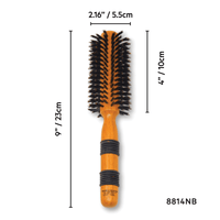 Thumbnail for REJUVEN8_Round Brush - Natural Boar Bristle 2.16