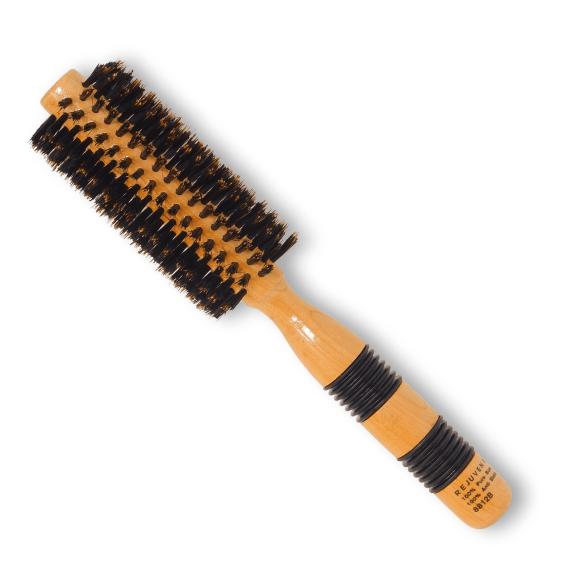REJUVEN8_Round brush - Natural Boar Bristle 8812B - 1.7"/4.5 cm wide_Cosmetic World