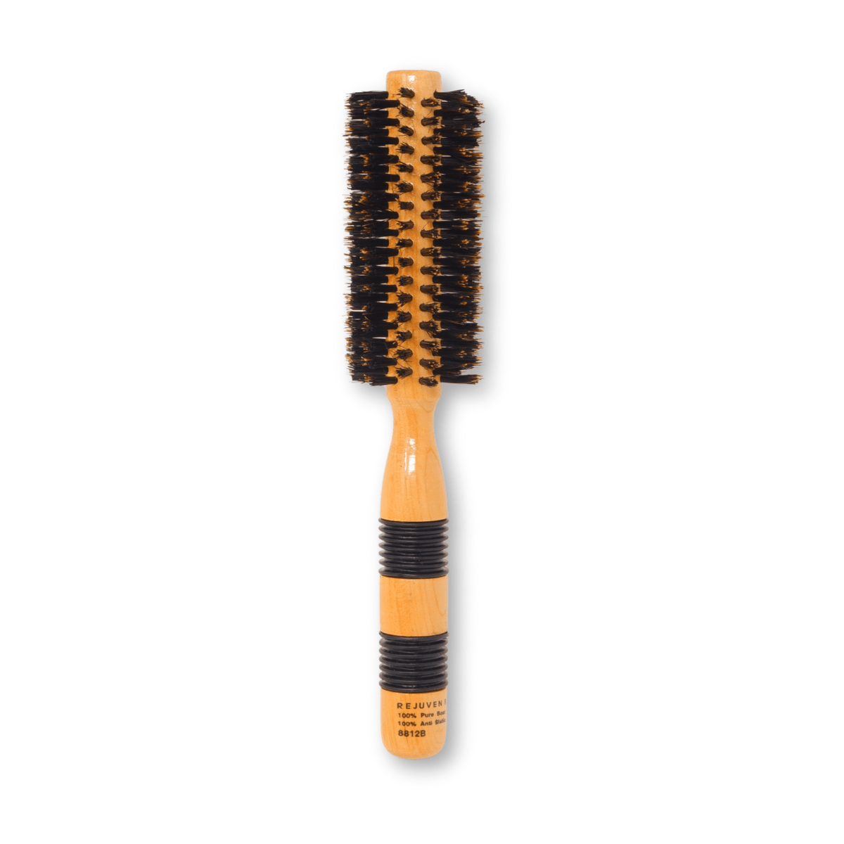 REJUVEN8_Round brush - Natural Boar Bristle 8812B - 1.7"/4.5 cm wide_Cosmetic World