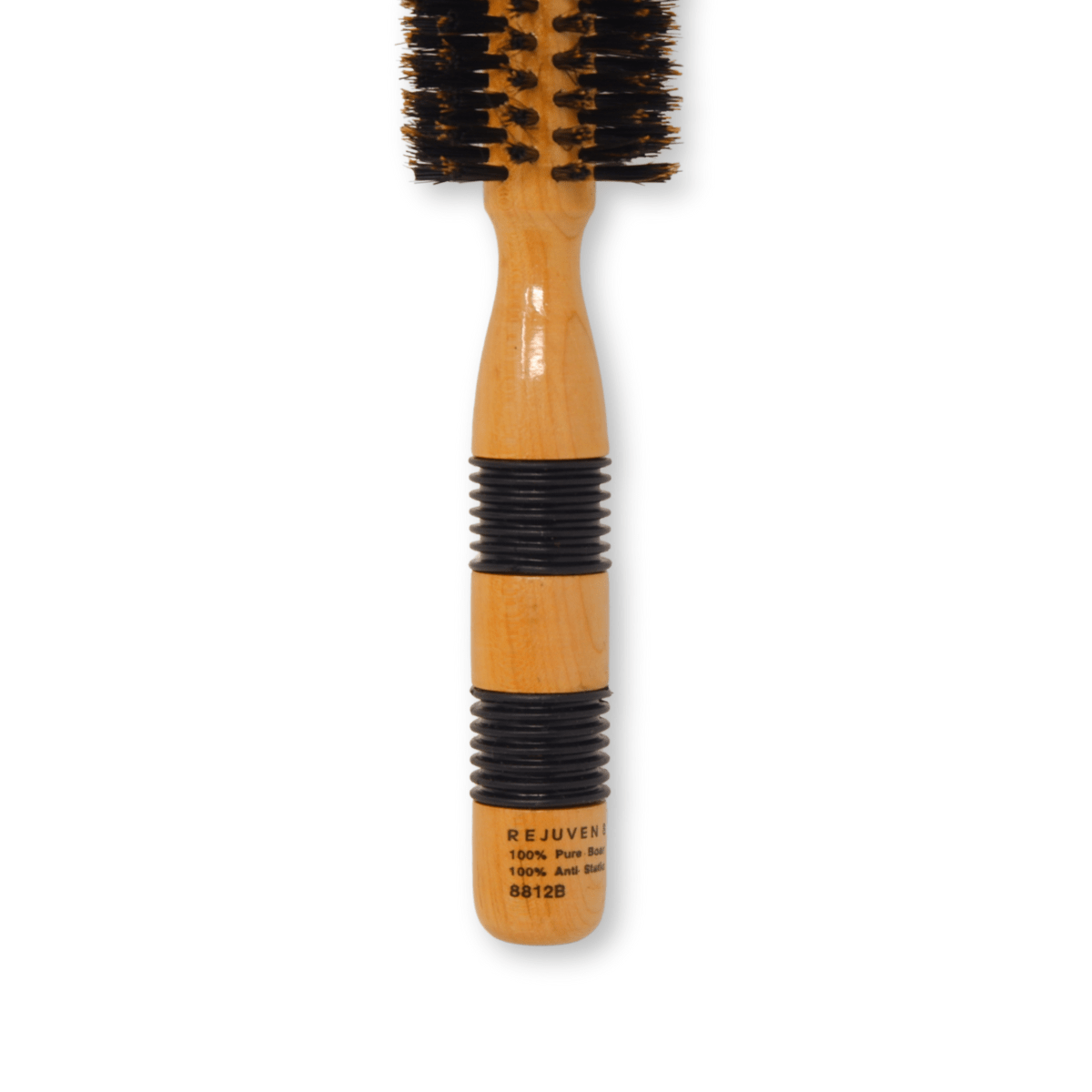 REJUVEN8_Round brush - Natural Boar Bristle 8812B - 1.7"/4.5 cm wide_Cosmetic World