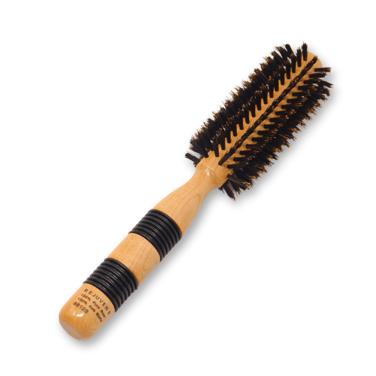 REJUVEN8_Round brush - Natural Boar Bristle 8812B - 1.7"/4.5 cm wide_Cosmetic World
