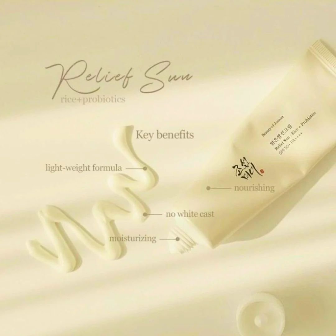 BEAUTY OF JOSEON_Relief Sun: Rice + Probiotics (SPF 50+ PA++++)_Cosmetic World