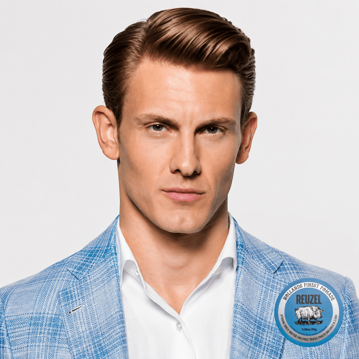 Reuzel_Blue Strong Hold Water Soluble Pomade_Cosmetic World