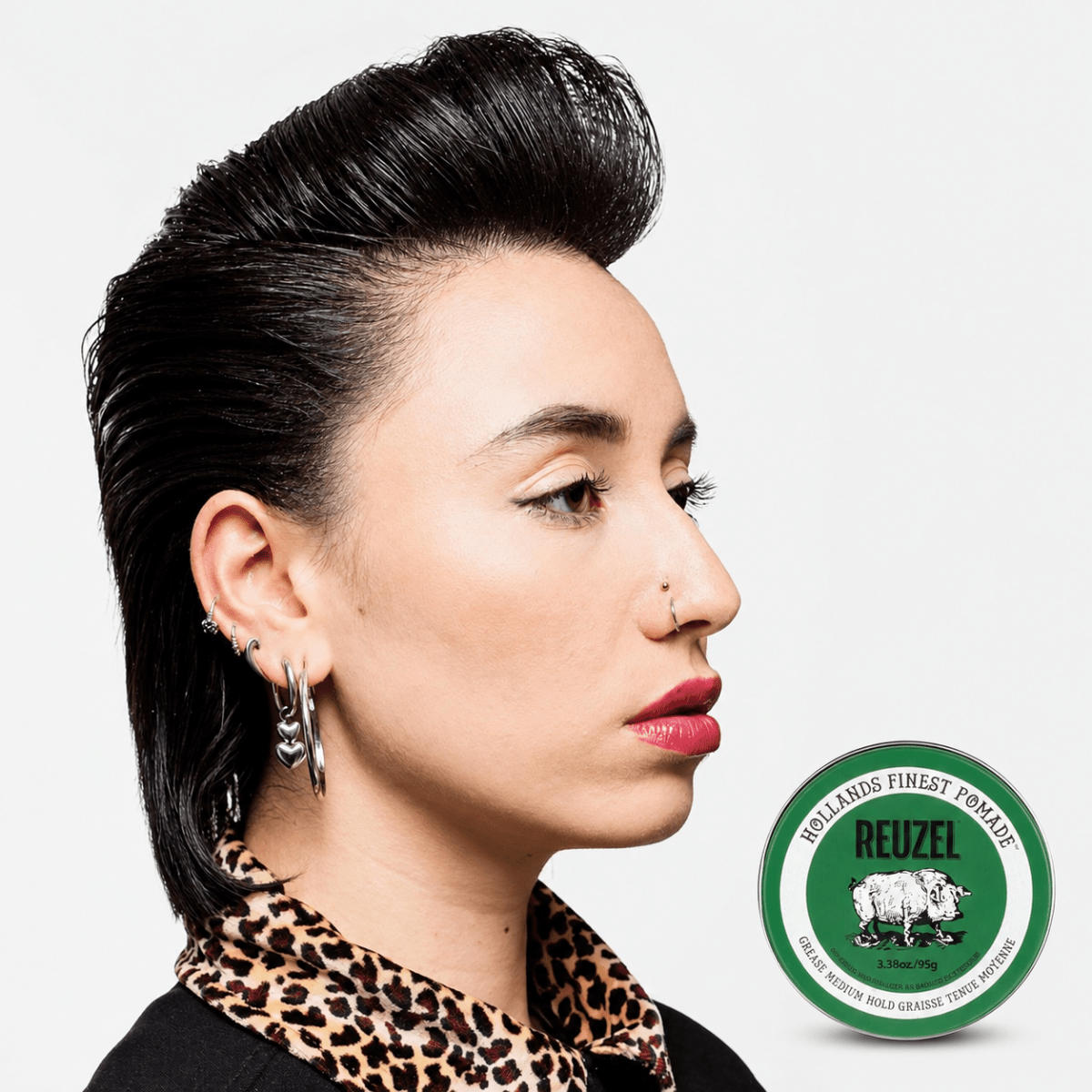 Reuzel_Green Grease Medium Hold Pomade_Cosmetic World