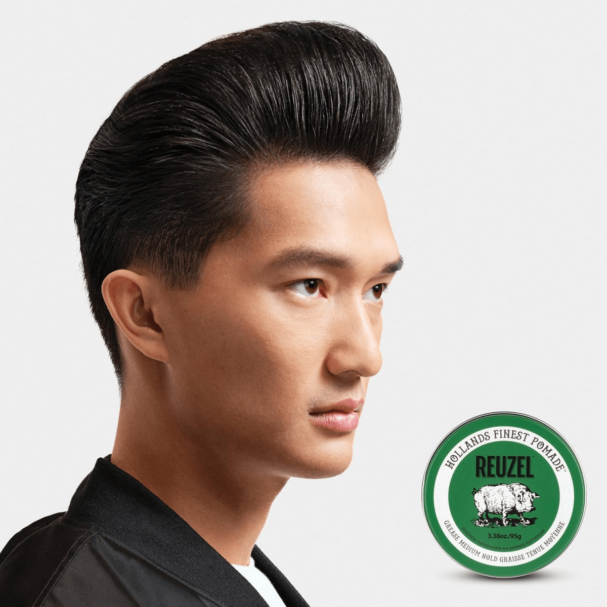 Reuzel_Green Grease Medium Hold Pomade_Cosmetic World