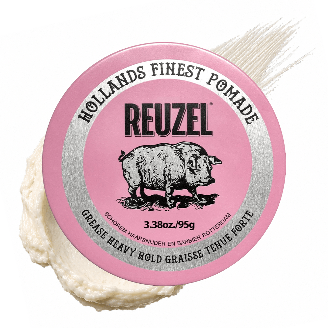 Reuzel_Pink Heavy Hold Pomade Grease_Cosmetic World
