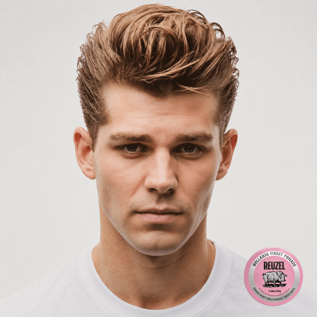 Reuzel_Pink Heavy Hold Pomade Grease_Cosmetic World