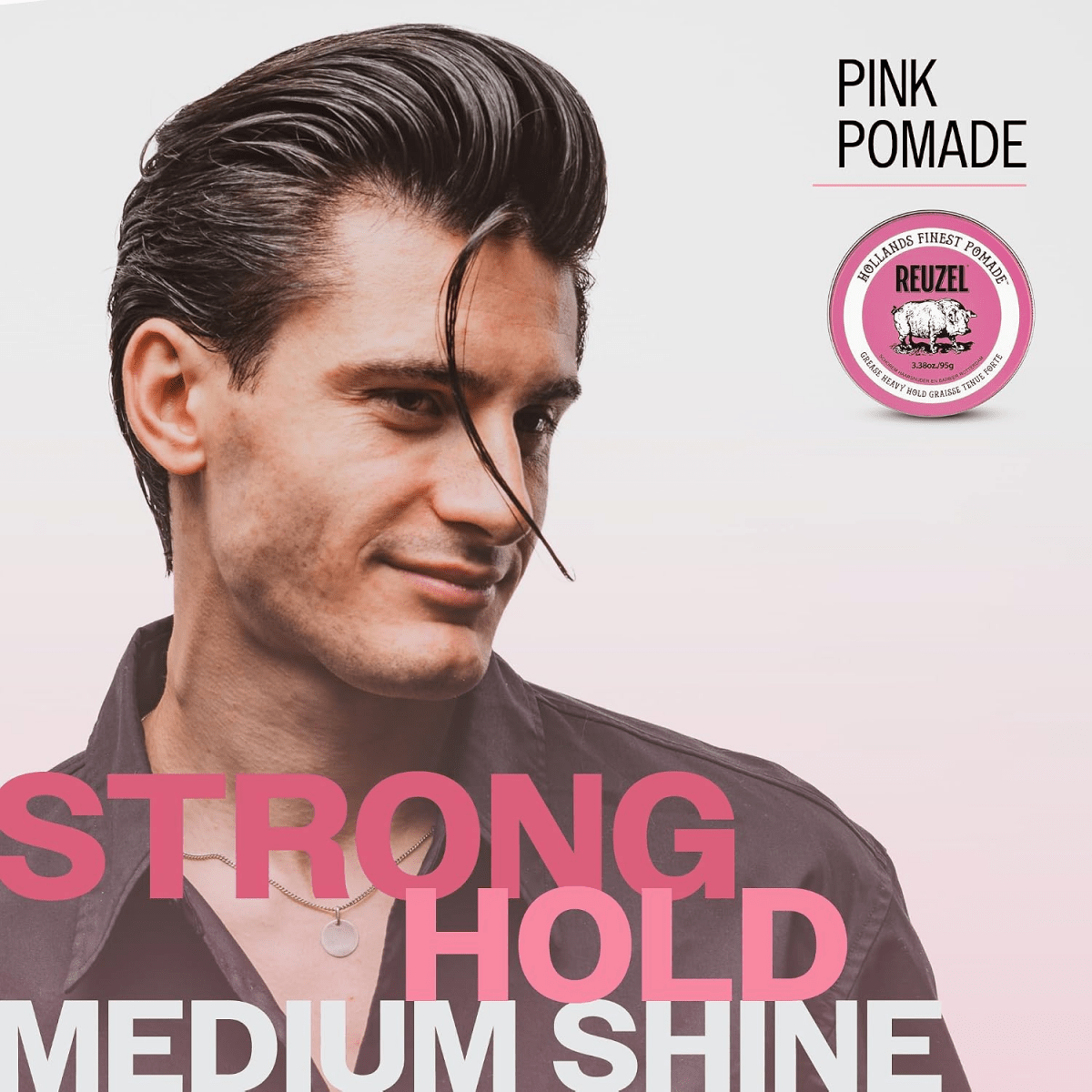 Reuzel_Pink Heavy Hold Pomade Grease_Cosmetic World